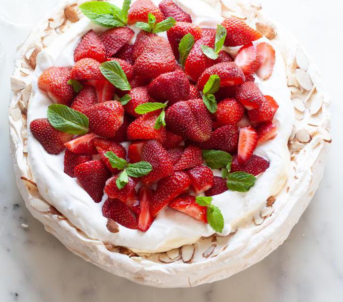 Passover Meringue Cake with Lemon Cream The Boston Globe