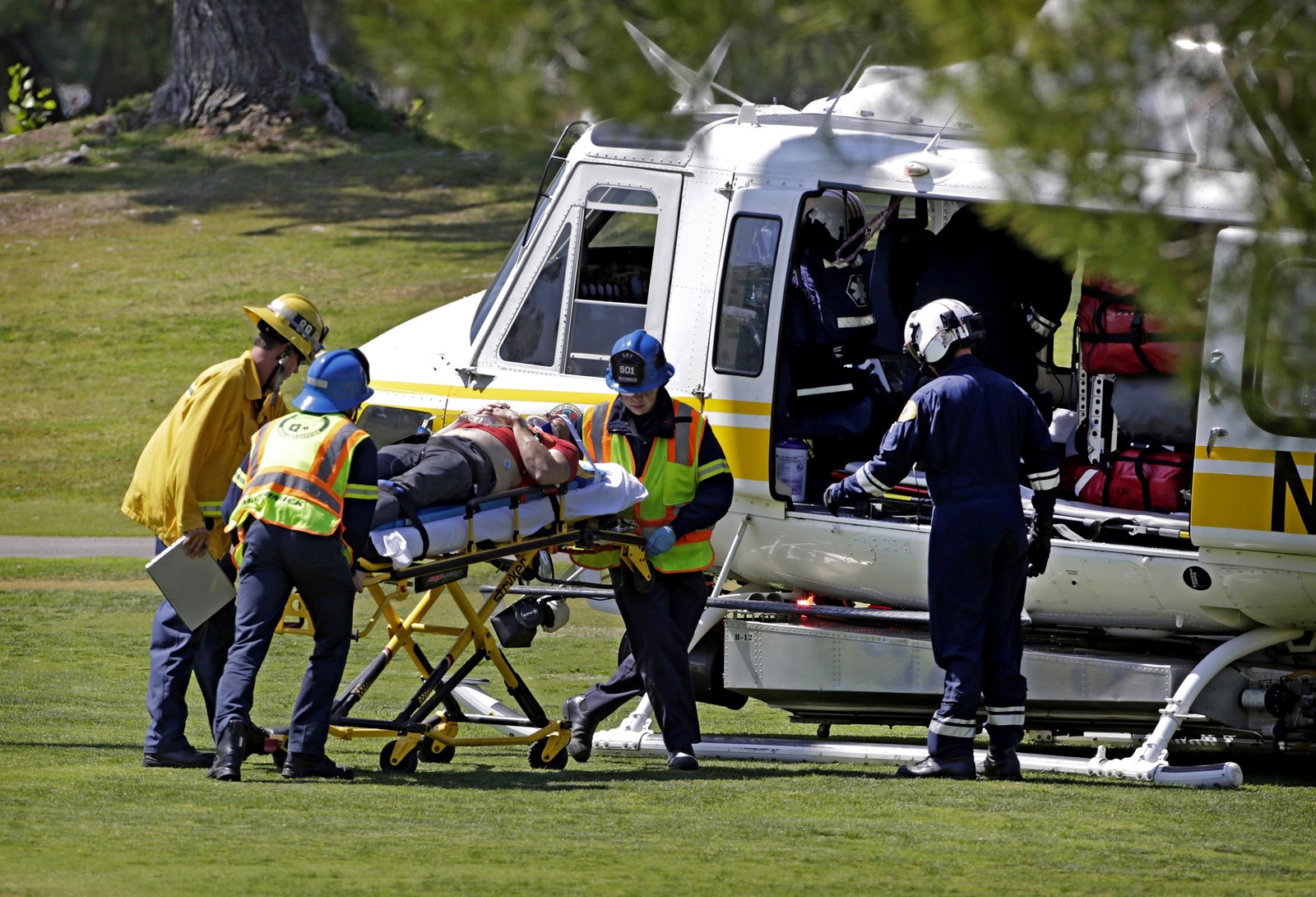 Golf Course Accident