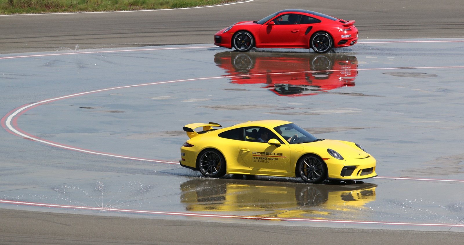 Print Highway 1 A Driving Lesson At 110 Mph In Porsche Taking More Than Anything The Porsche Experience Center In Carson Is Meant To Boost Brand And Cars You Don T Have Drive But Do